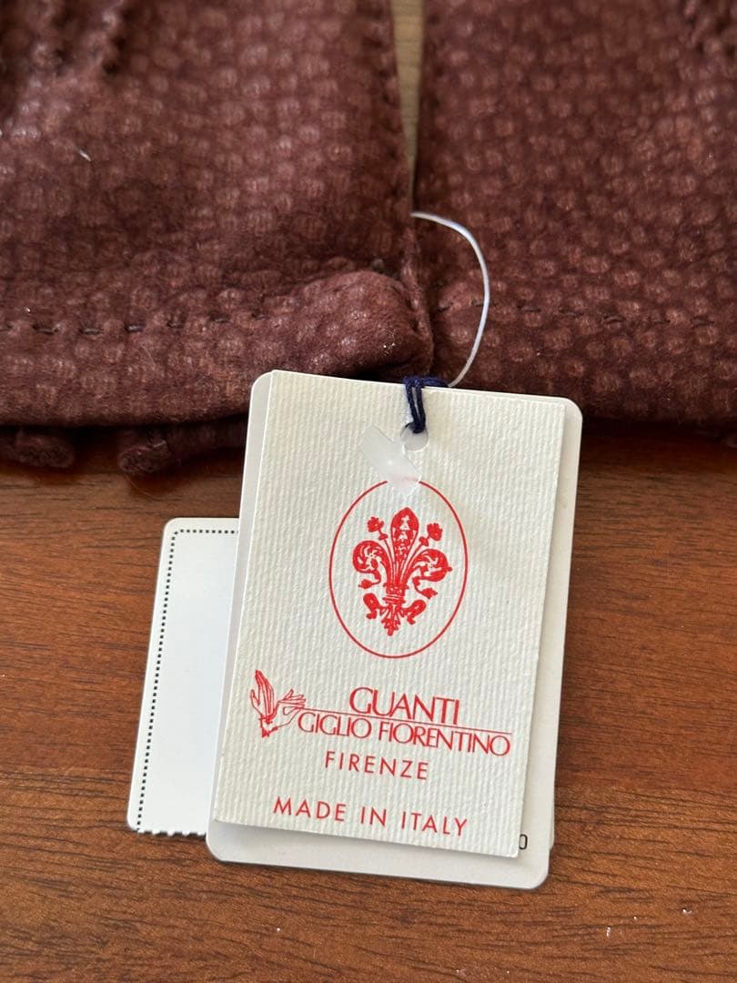 GIGLIO FIORENTINOペッカリー革グローブ