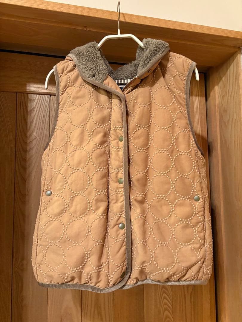 ミナペルホネン　タンバリンダウンベスト 38