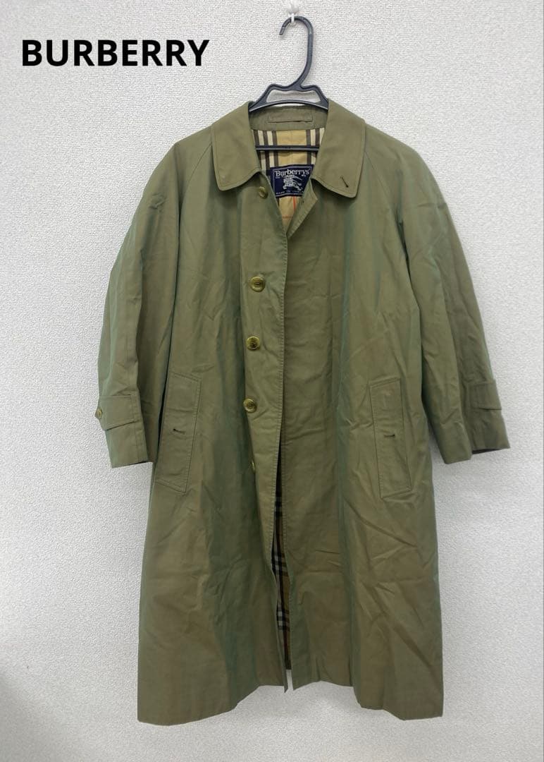 BURBERRY バーバリー ステンカラーコート カーキ