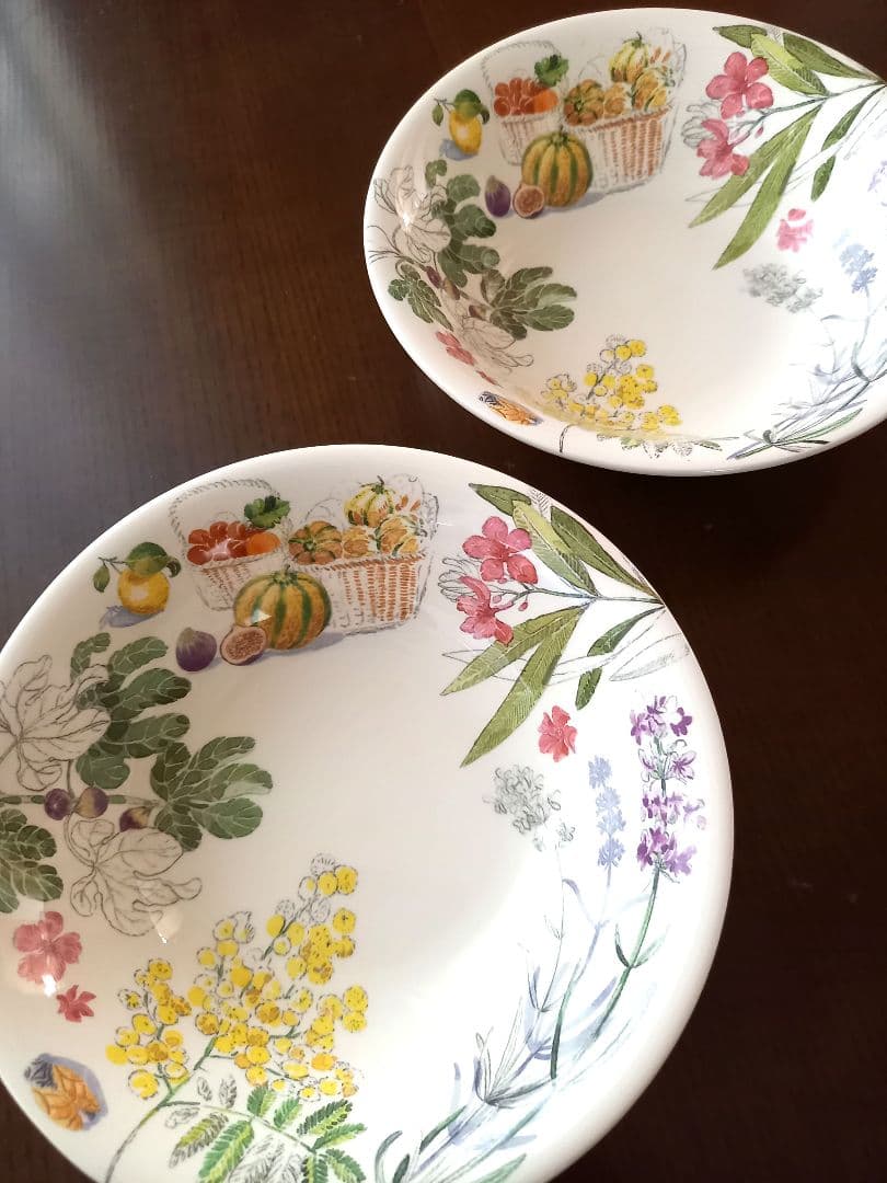 ☆未使用　ジアン　プロヴァンス　シリアルボウル　2枚セット　GIEN