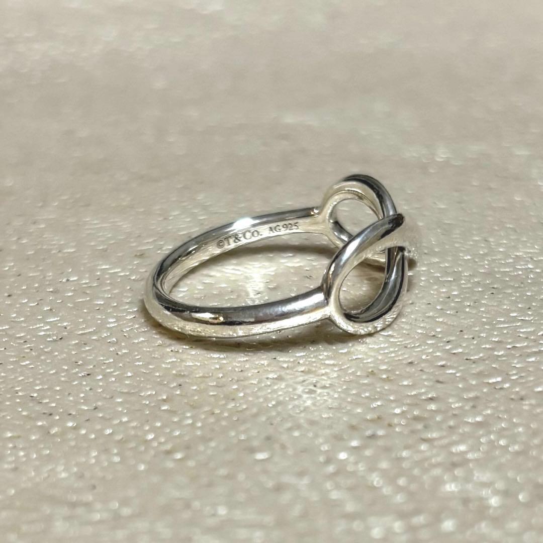 【美品】Tiffanyインフィニティシルバー リング