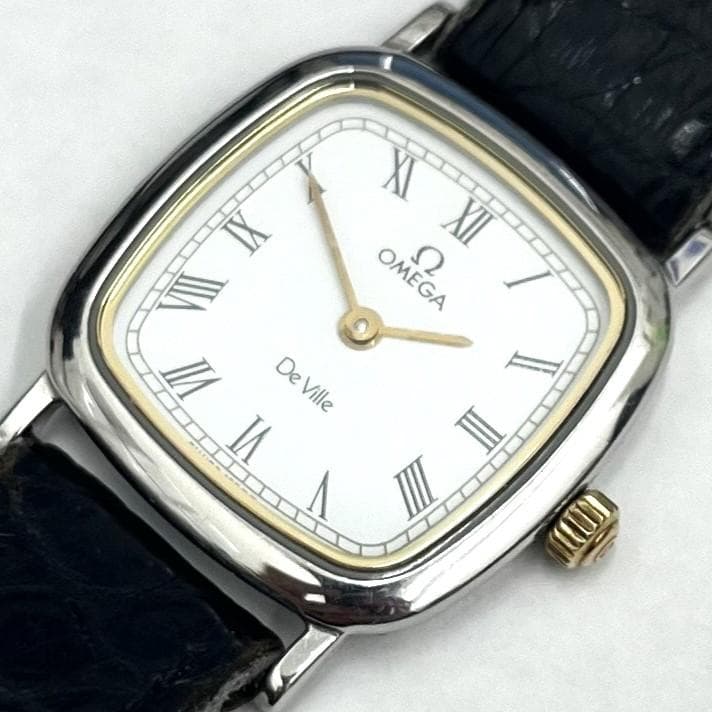 ★OMEGA オメガ DE VILLE デビル 595.0098 稼働品 腕時計
