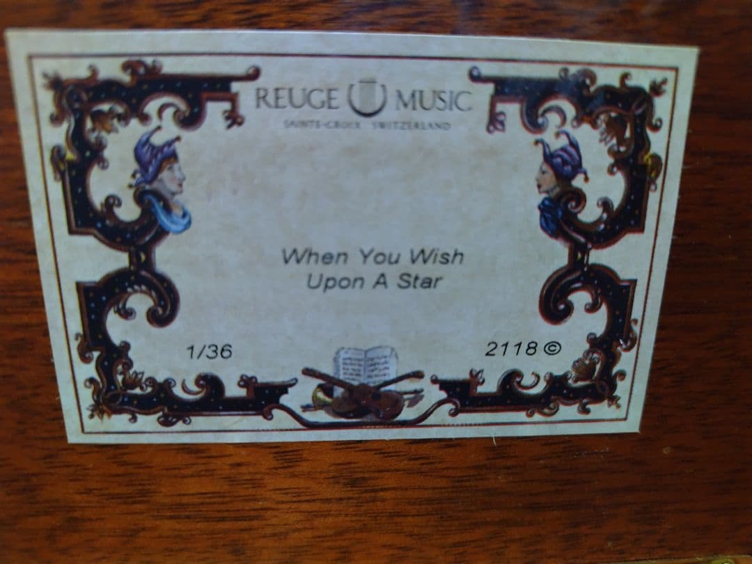 スイス製　REUGEオルゴール