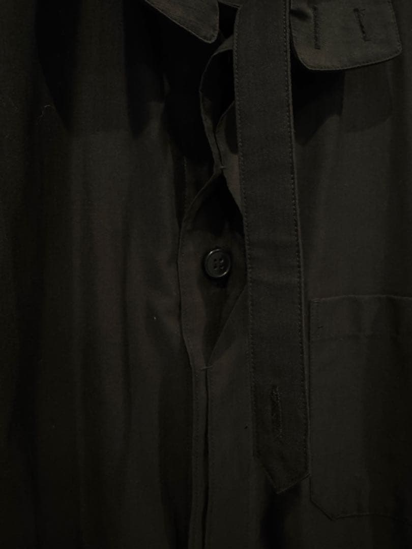 Yohji Yamamoto Y-3 ロングコート 黒 M