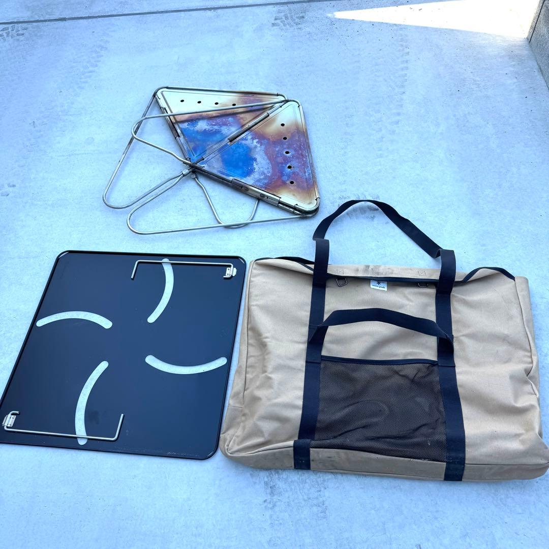 ¥75680 スノーピーク 焚火台LL 3点セット peak