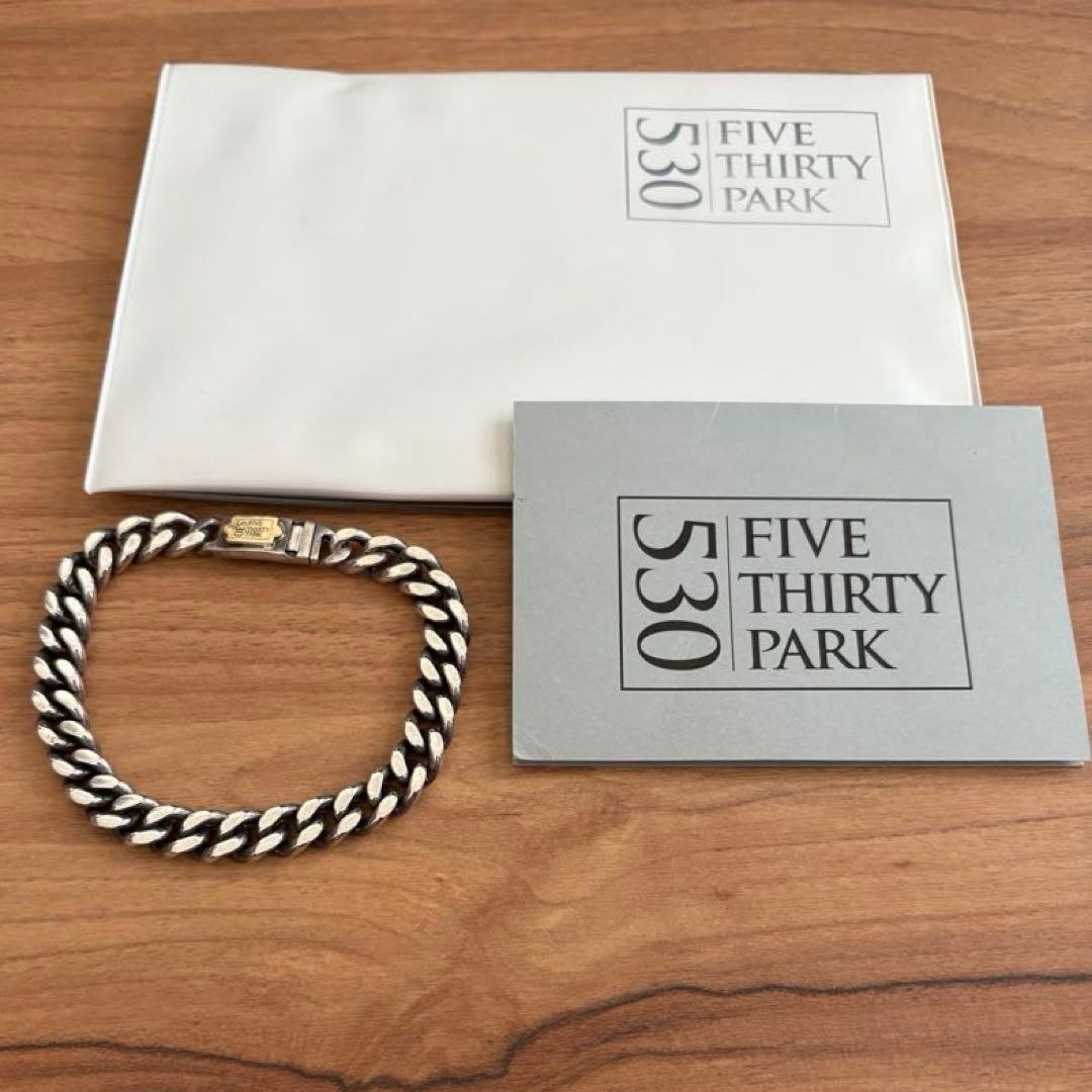 FIVE THIRTY PARK チェーンブレスレット 530PARK 18K