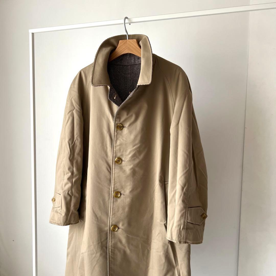 Sale【希少・美品】70s Burberryリバーシブル コート バーバリー