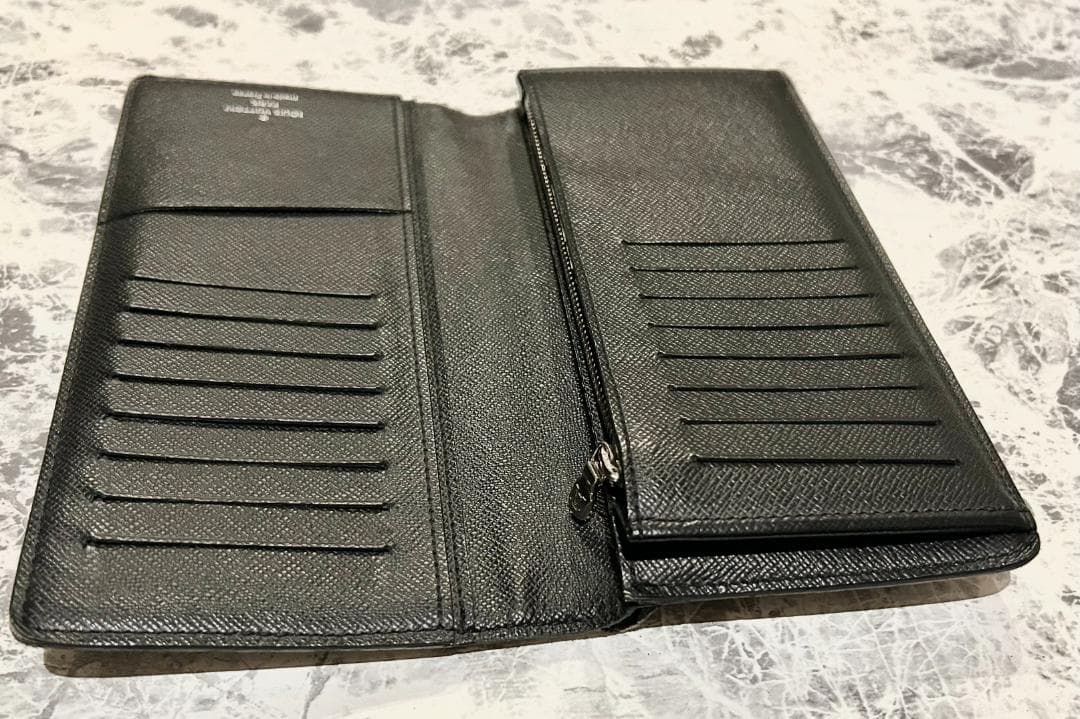 LOUIS VUITTON 長財布 ダミエ　ポルトフォイユブラザ グラフィット