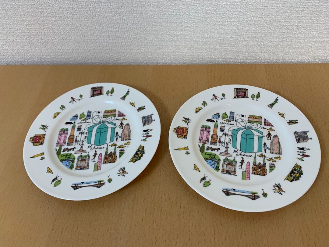 Tiffany & Co. 皿 2枚セット ギフトボックス付き
