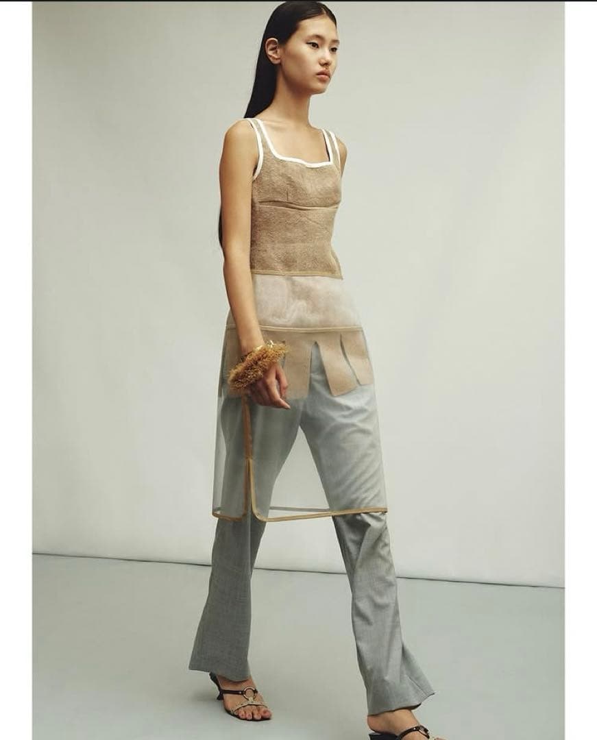 スカート FUMIKA_UCHIDA Mesh Sheath Skirt