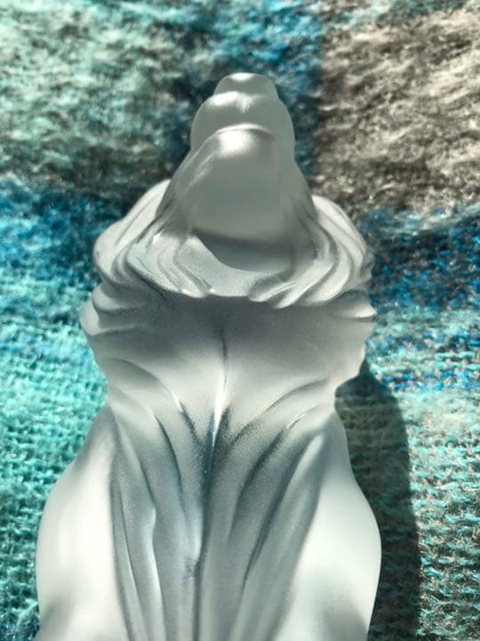 【極美品 廃番】ラリック Lalique LION クリスタル ライオン