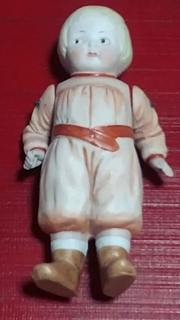 Hertwig❀アンティークビスクドール　大きめ20cm♪ミニベア付