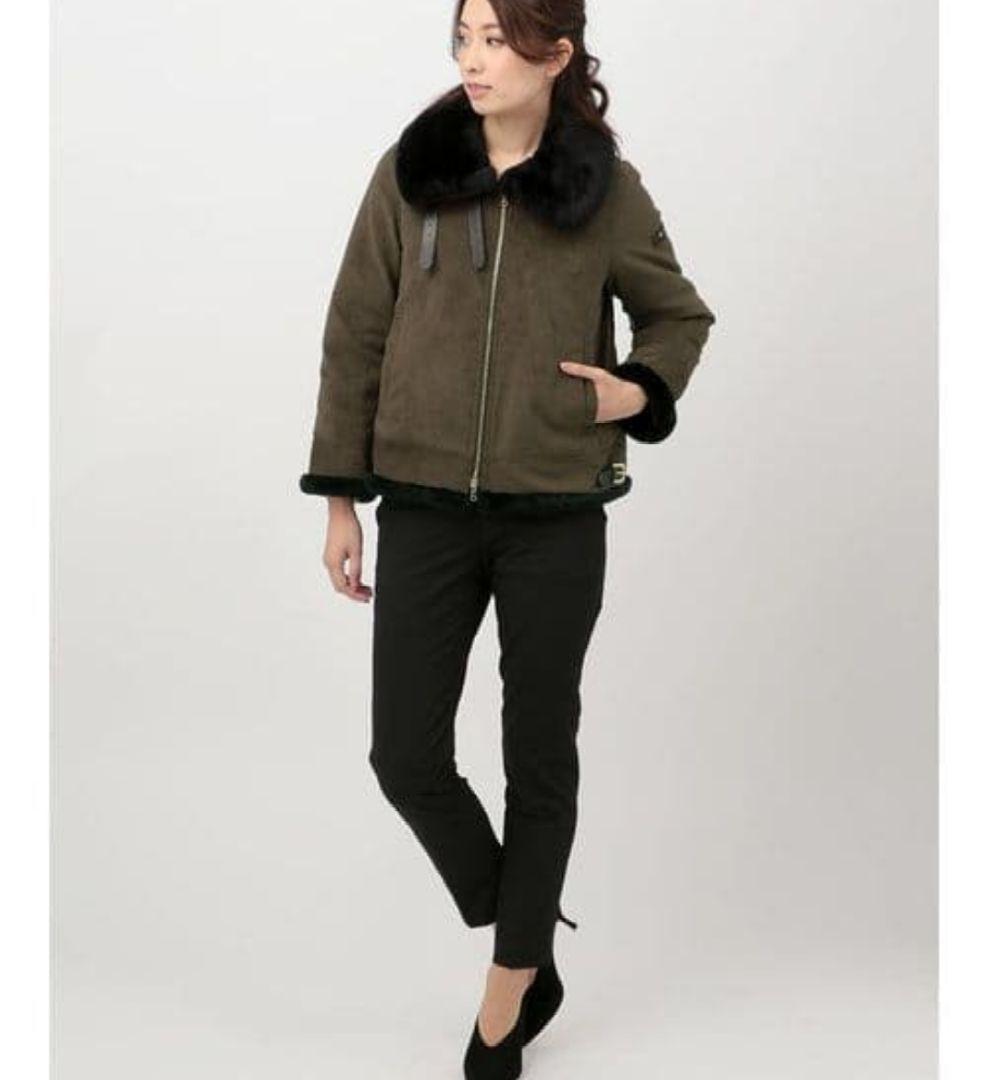 タトラス　VERGA　ムートン　ダウンジャケット　コート　ブルゾン　ライダース