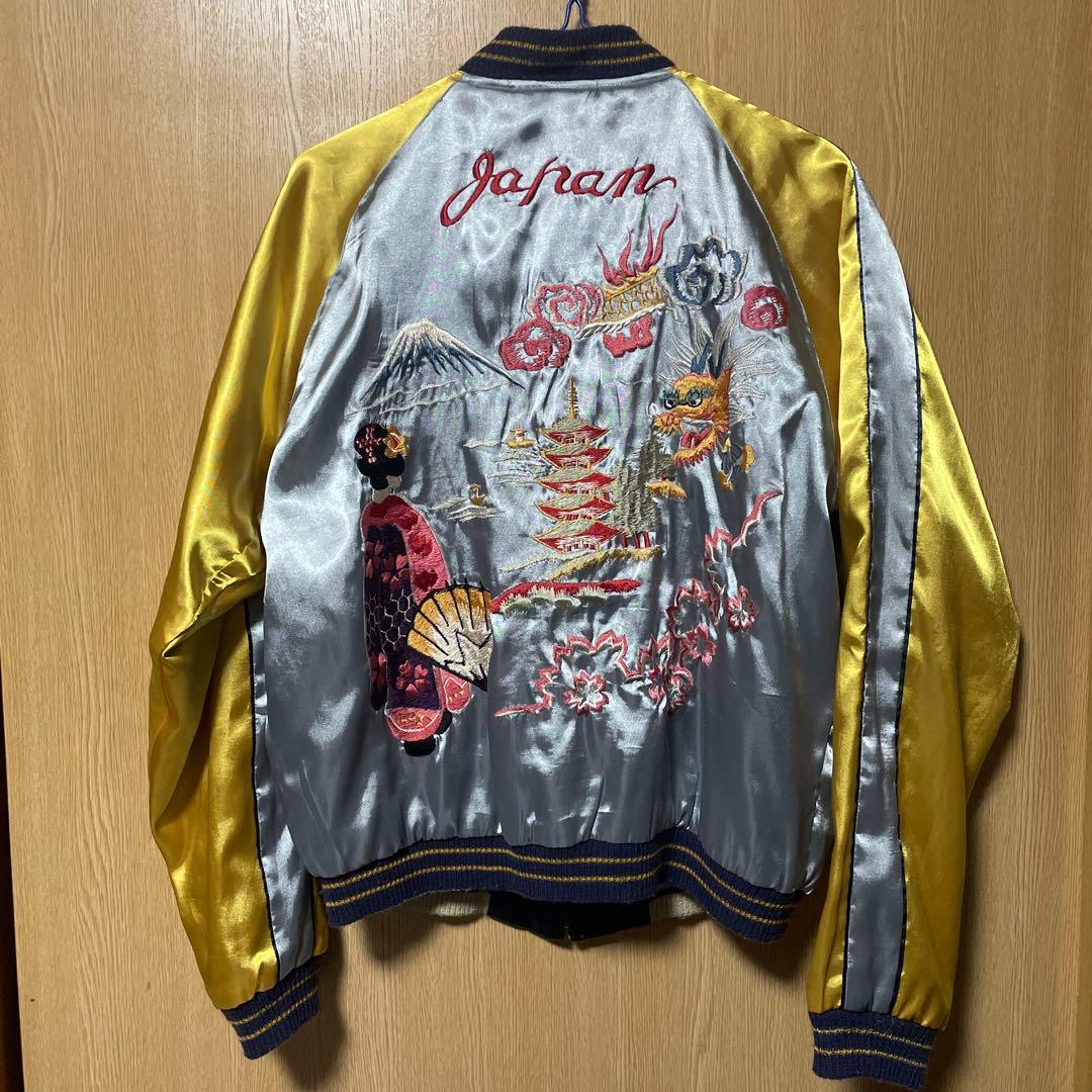 テーラー東洋(TAILOR TOYO)スカジャンリバーシブル刺繍