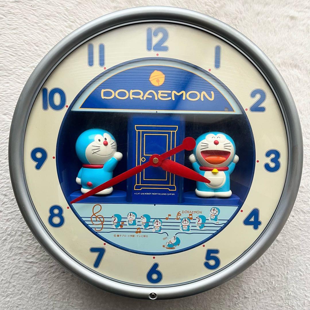 美品✨ ドラえもん　壁掛け　からくり時計　大山のぶ代さんボイス 希少