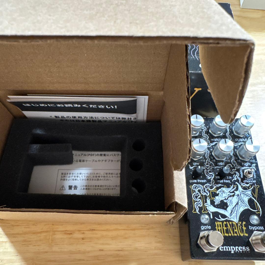 empress effects Heavy Menace ギターエフェクター