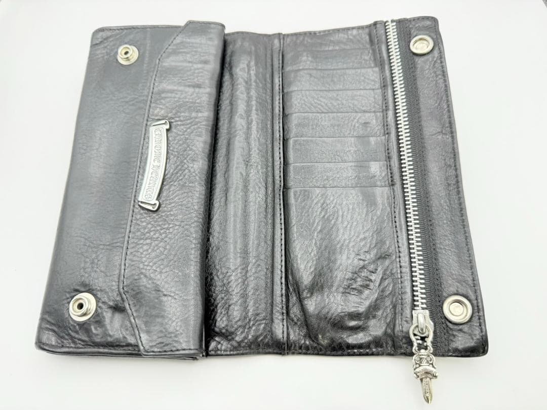 CH クロスボタンロングウォレット 長財布 メンテ済