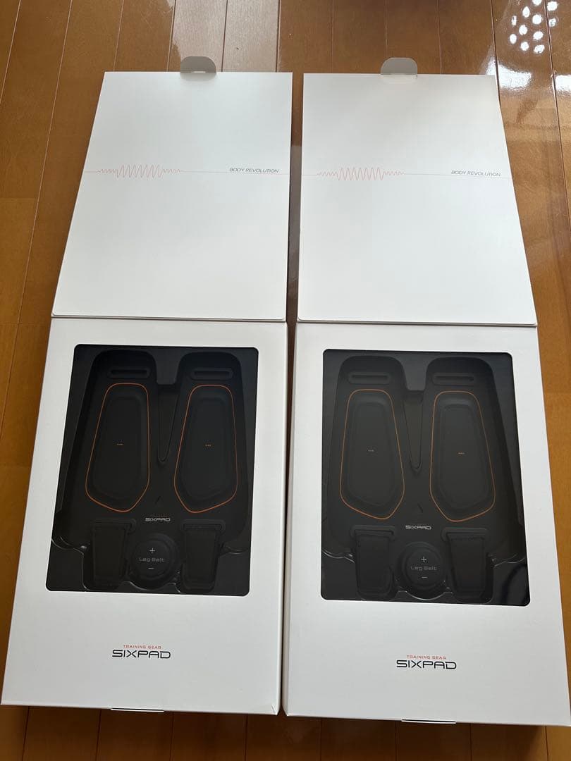 SIXPAD EMSLEGトレーニング器具 2個セット