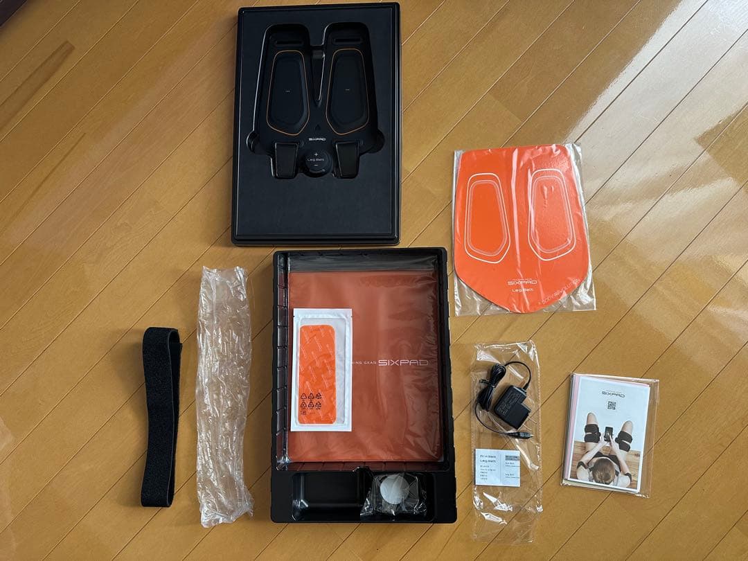 SIXPAD EMSLEGトレーニング器具 2個セット