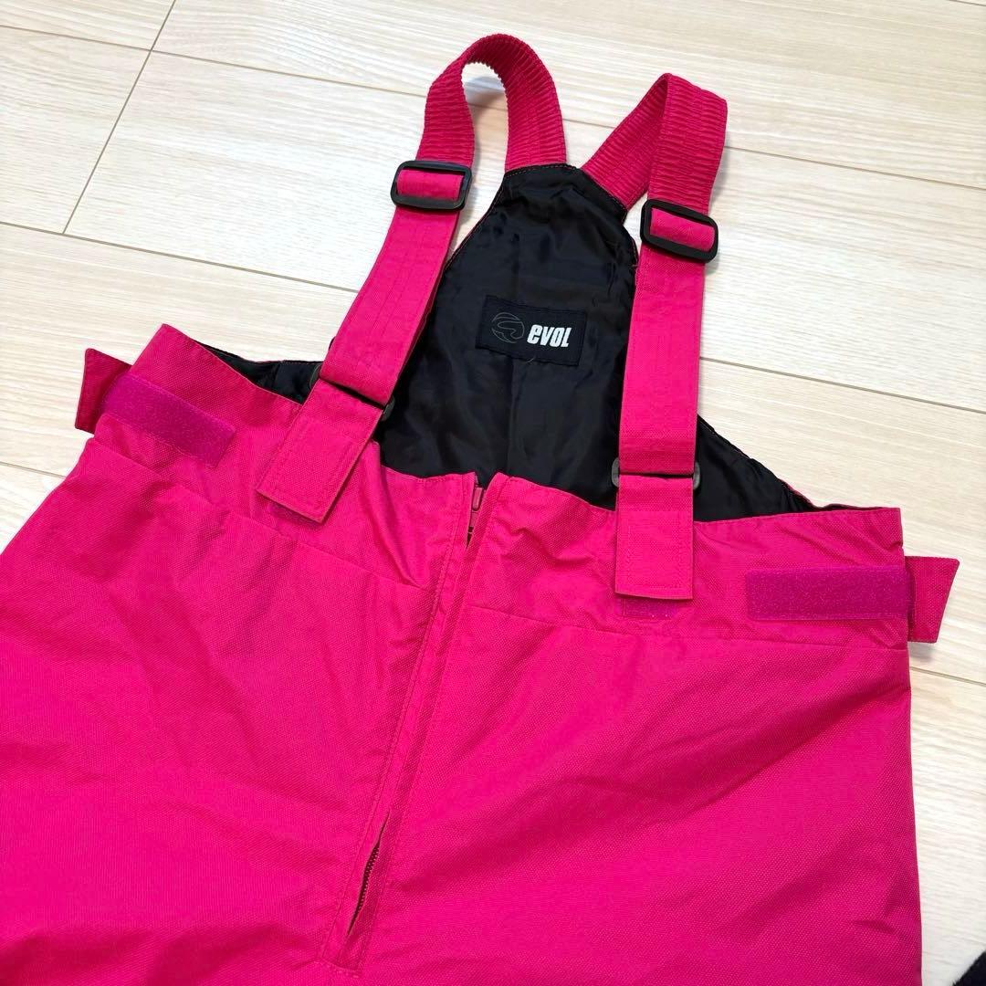 【美品】イーボル 上下セット スキーウェア スノーボード 女の子 160