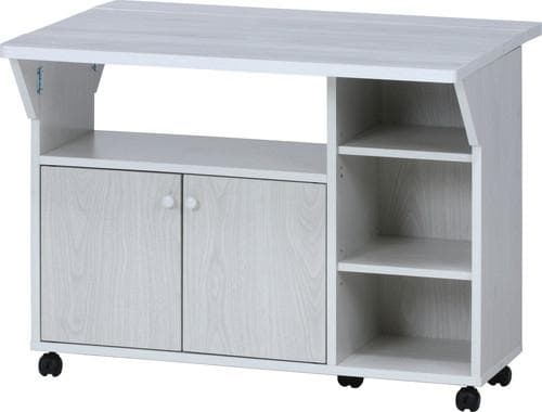 【新品・送料無料】バタフライキッチンカウンター　ＷＨＷ