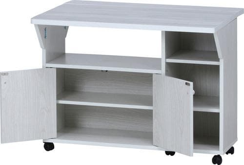 【新品・送料無料】バタフライキッチンカウンター　ＷＨＷ