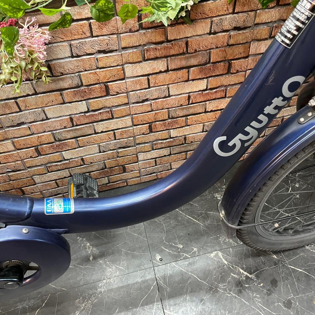 【61】電動自転車 Panasonic Gyutto クルーム EX ブルー