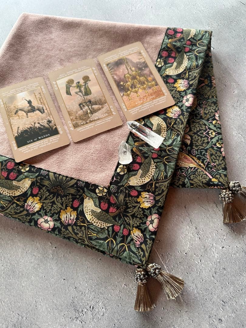 ウィリアムモリス ハンドメイドタロットクロス Made in JAPAN