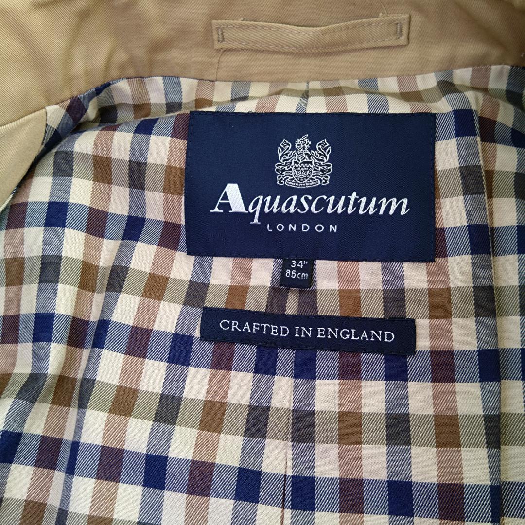 Aquascutum トレンチコート 34サイズ ベージュ
