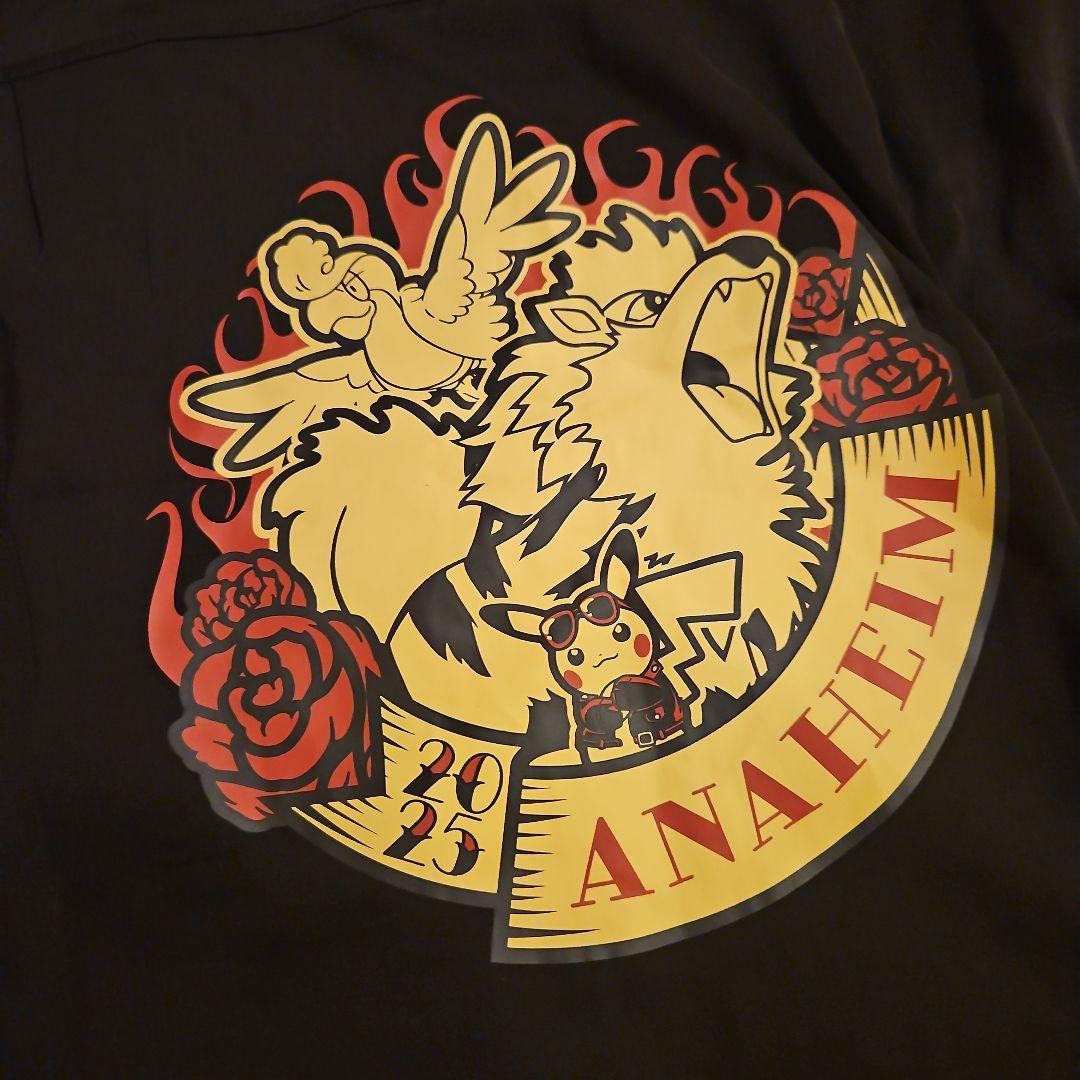 WCS 2025 ポケモン アナハイム レディース シャツ L ウィンディ