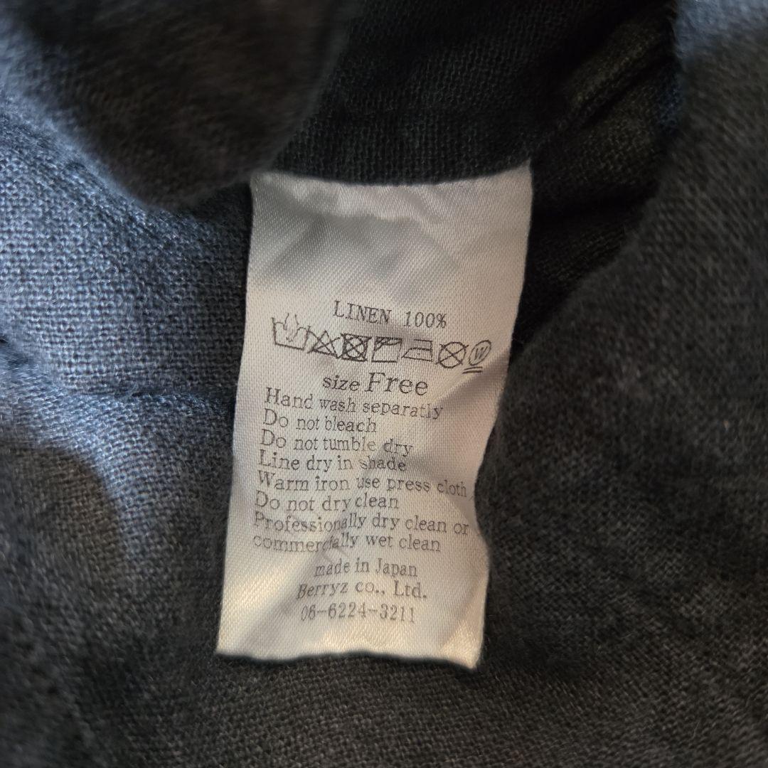 【joie de vivre】リネン　サロペットパンツ　オーバーオール