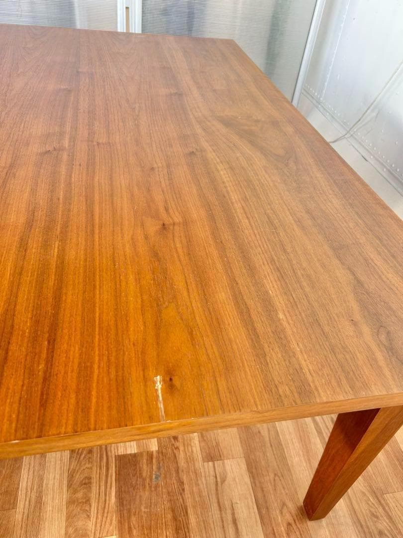 673 ニトリ エリル　ダイニングテーブル クラシック 150 木 リビング　b