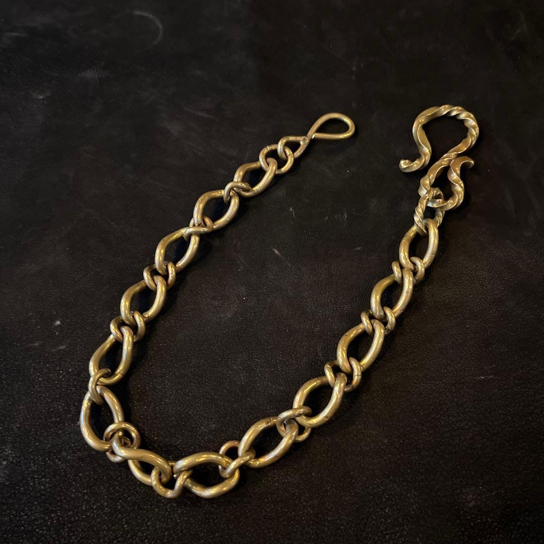 ブルーミンレザー ミドルウォレット ウォレットチェーン セット