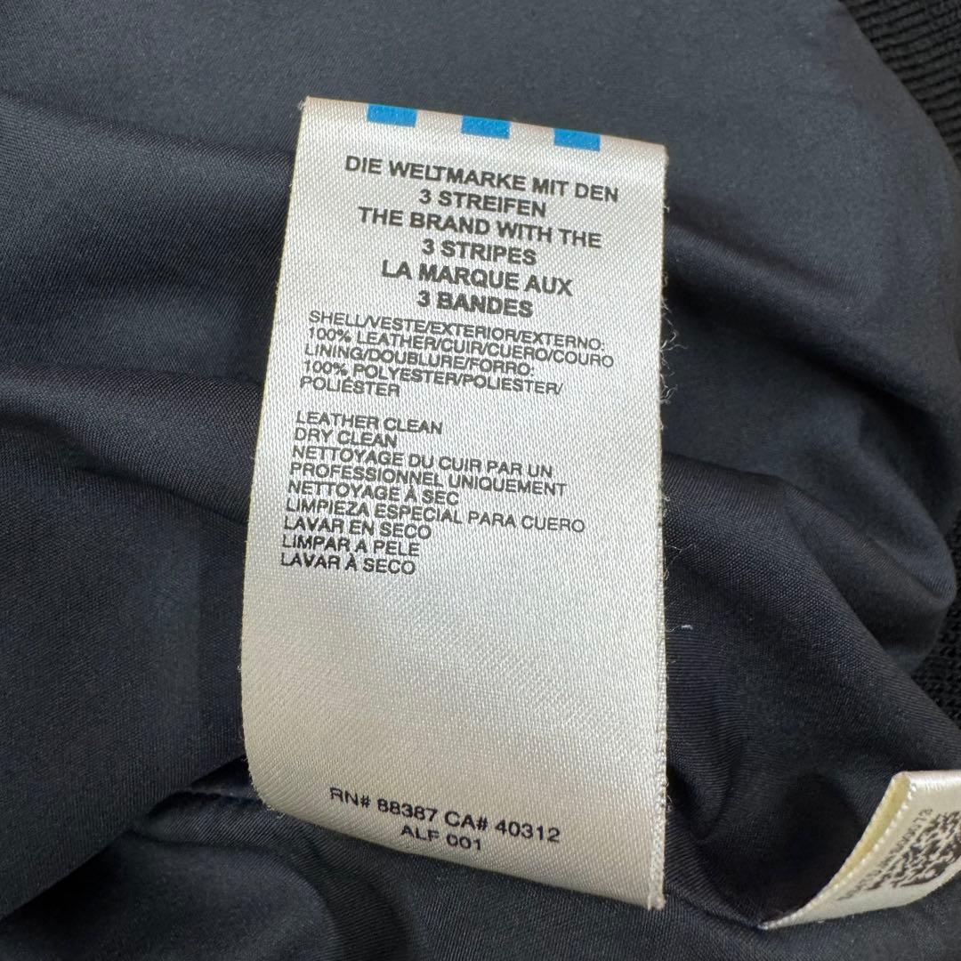 イ*エ様 80s 万国旗タグ adidas ATP レザージャケット XL パイ