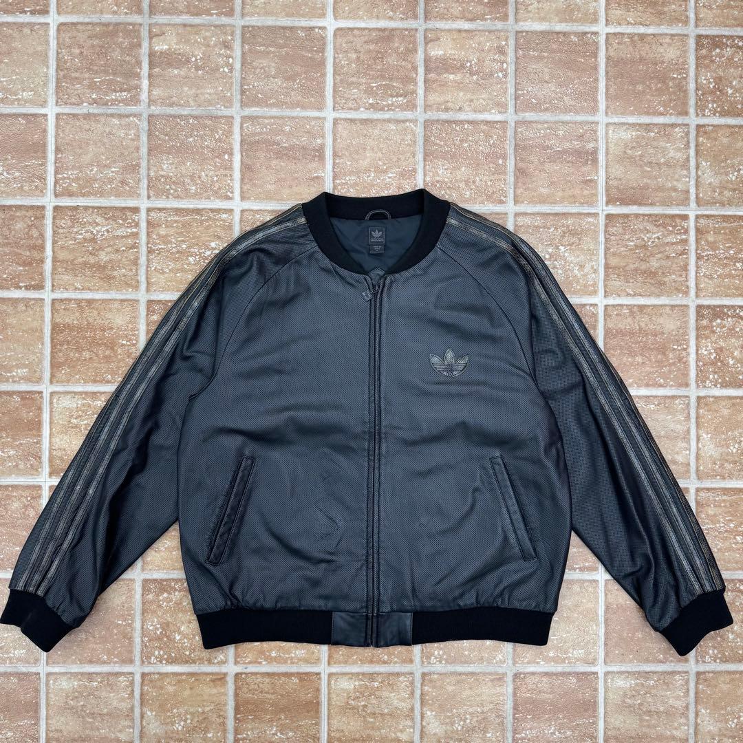 イ*エ様 80s 万国旗タグ adidas ATP レザージャケット XL パイ