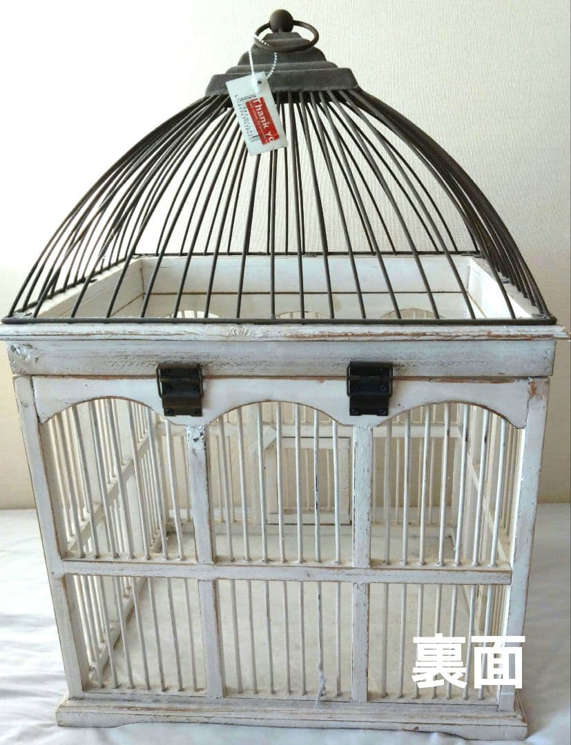 鳥かご 白 アーチ ガーデニング ドーム型