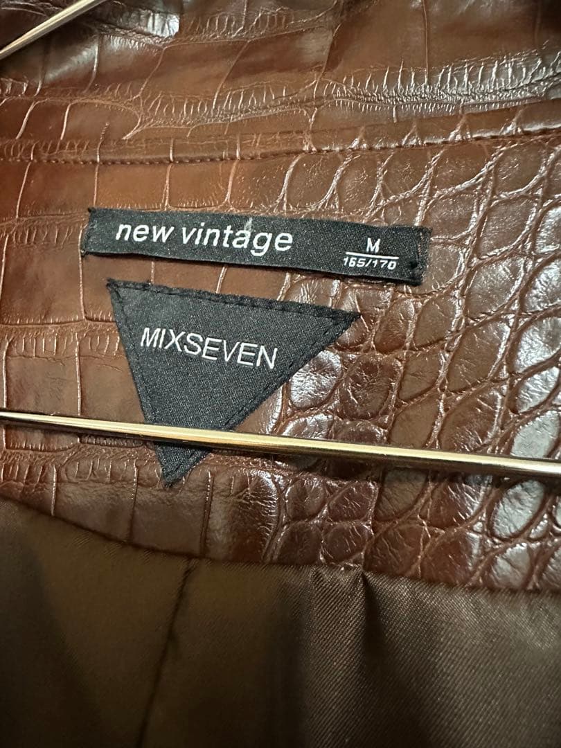 mixsevenトレンチコート　モード　vintage