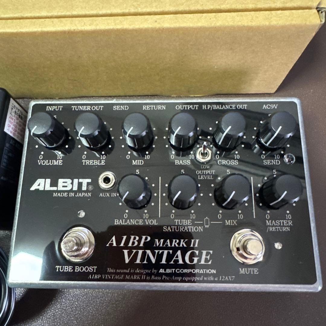 ALBIT A1BP MARK II VINTAGE ベースプリアンプ