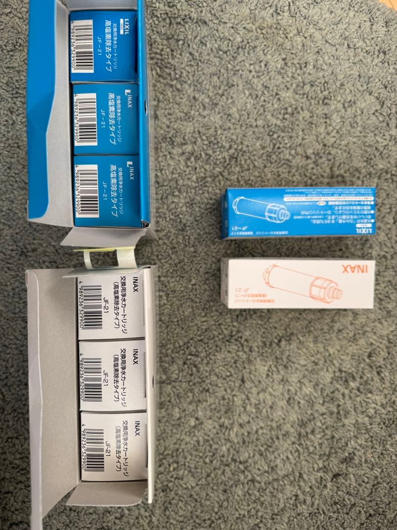 INAX JF-21-T 浄水器カートリッジ 8個入り