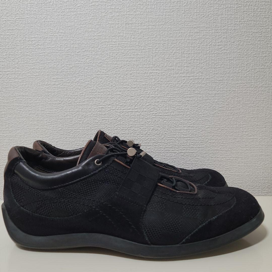 LOUIS VUITTON ドライビングシューズ スエード メッシュ