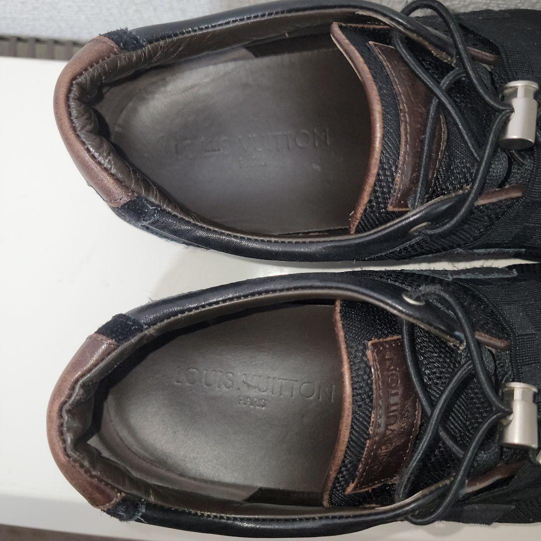 LOUIS VUITTON ドライビングシューズ スエード メッシュ