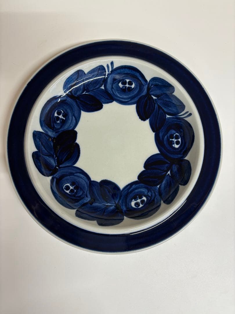 アラビア　アネモネ　絵柄つきプレート　26cm