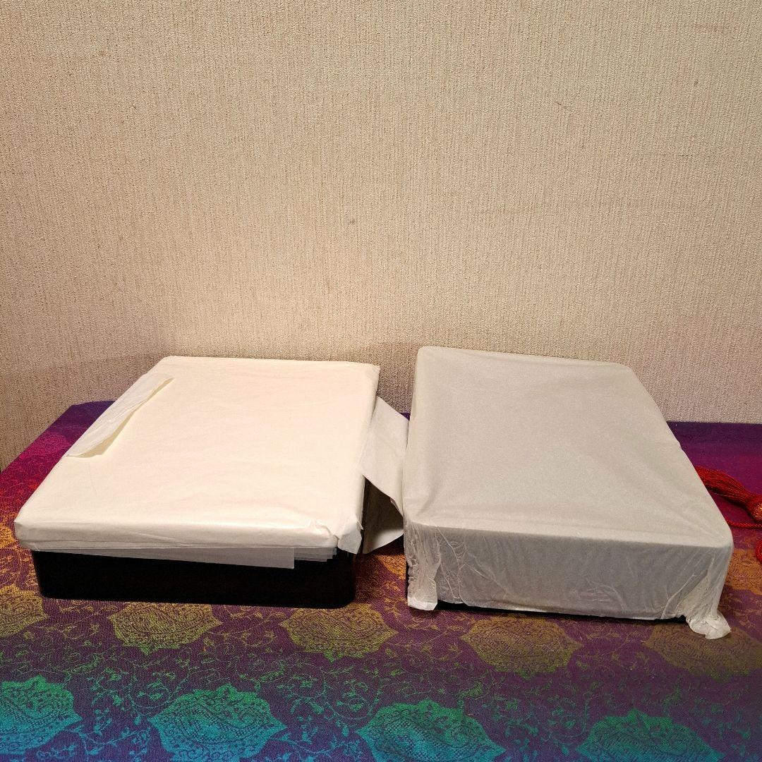 新品・未使用☆昭和レトロ　輪島塗　免状箱　茶道具　華道　嫁入り道具　小物入れ