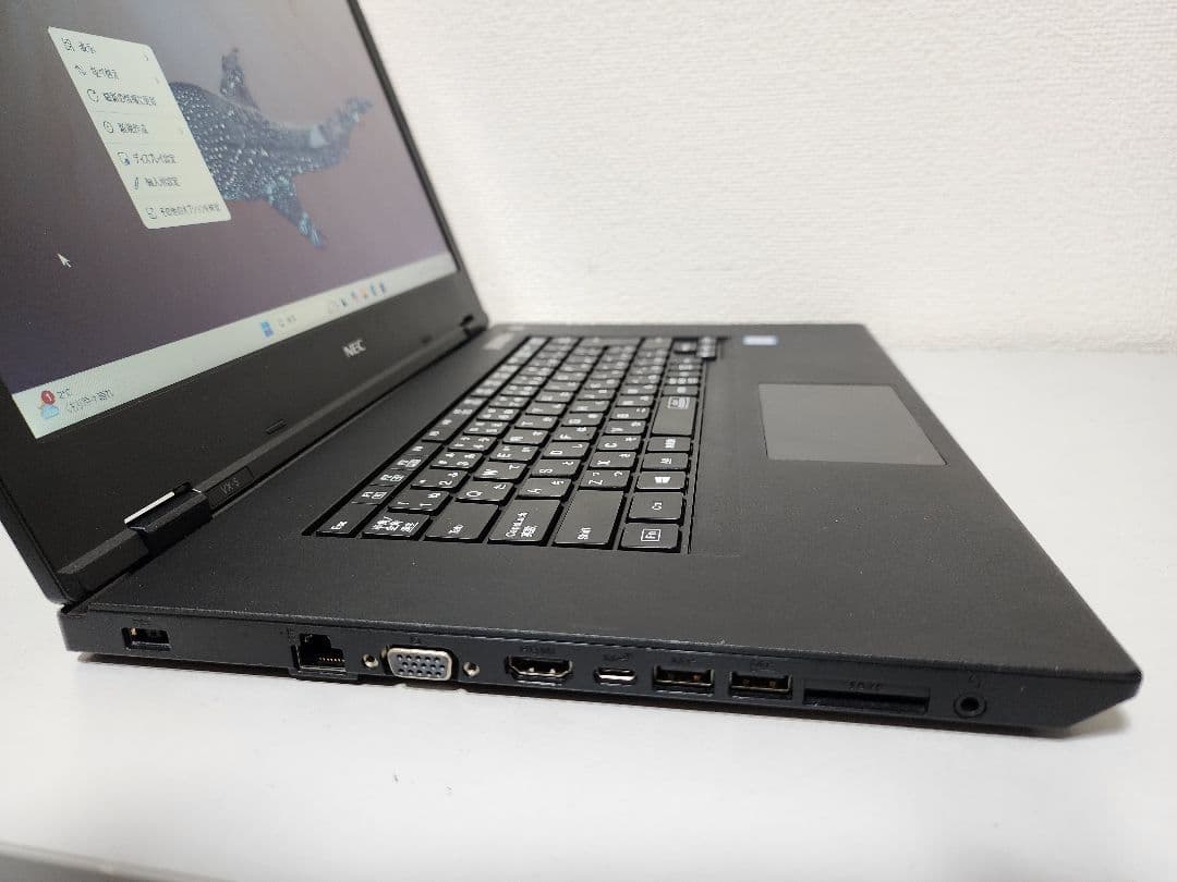 NEC VersaPro上位ノートパソコン　i5/16GB/新品SSD512GB