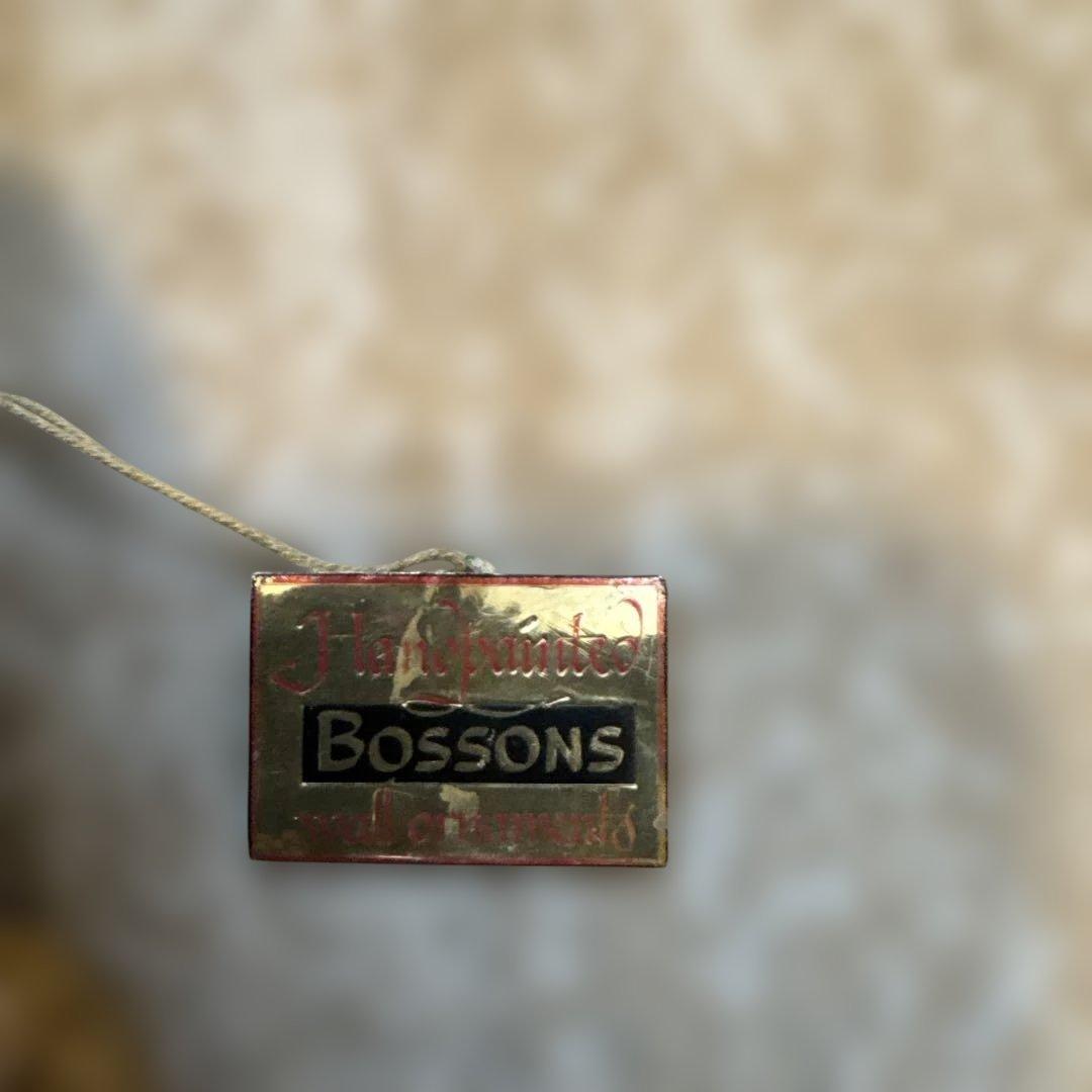 Bossons 鳥の置物 親鳥と雛