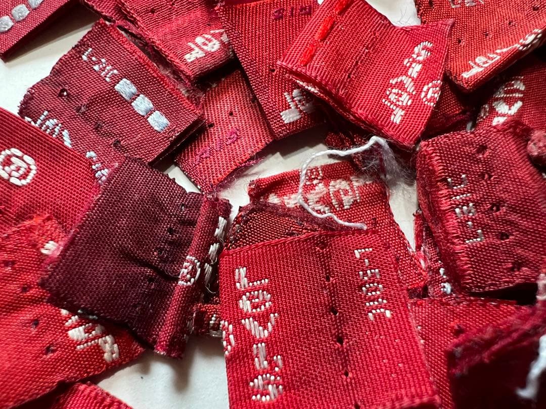 リーバイス　levi's 赤タブ　501 パーツ　ジーンズ　カスタム　リメイク