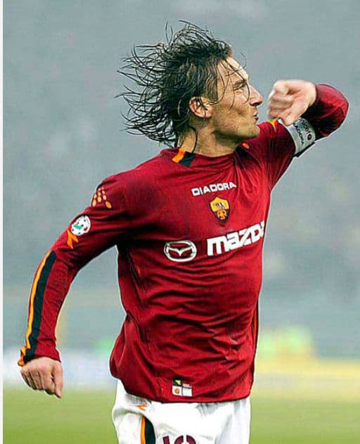 新品紙タグ付 セリエA ASローマ 2004/2005 トッティ ユニフォーム