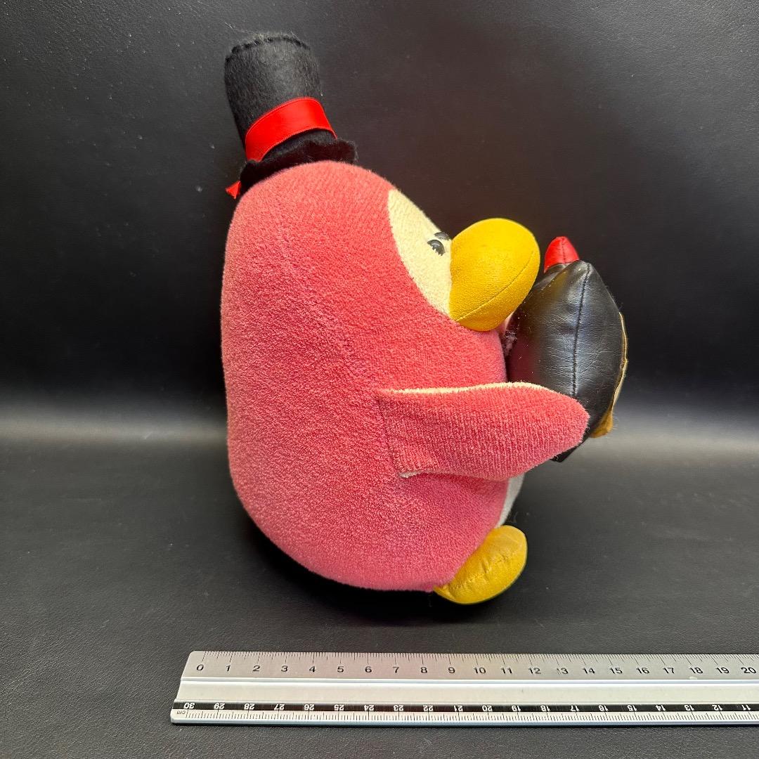 ♡※後左1007 昭和レトロ ゆりあ工房 ペンギン ぬいぐるみ ヴィンテージ