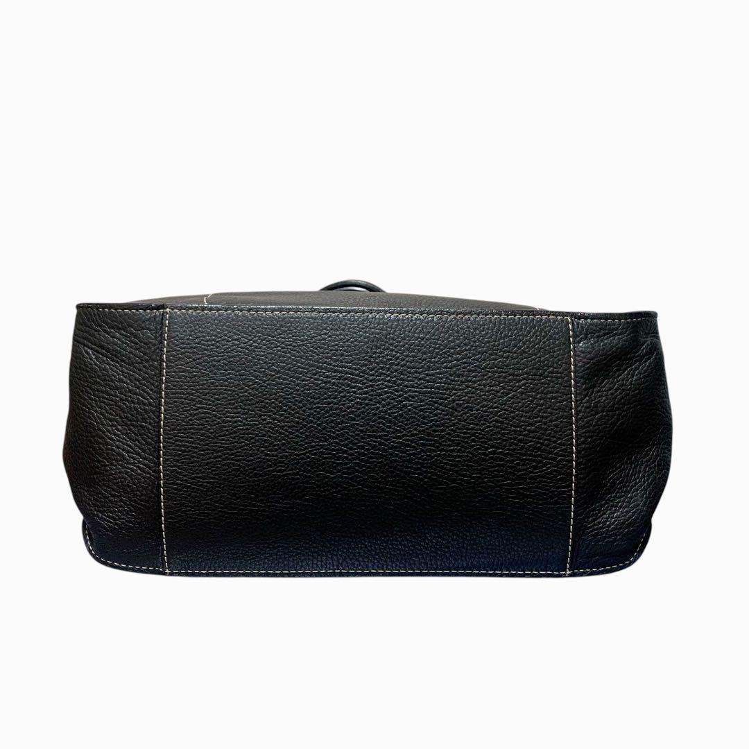 美品　GHERARDINI ゲラルディーニ　ハンド　トート　ビジネス　黒　レザー