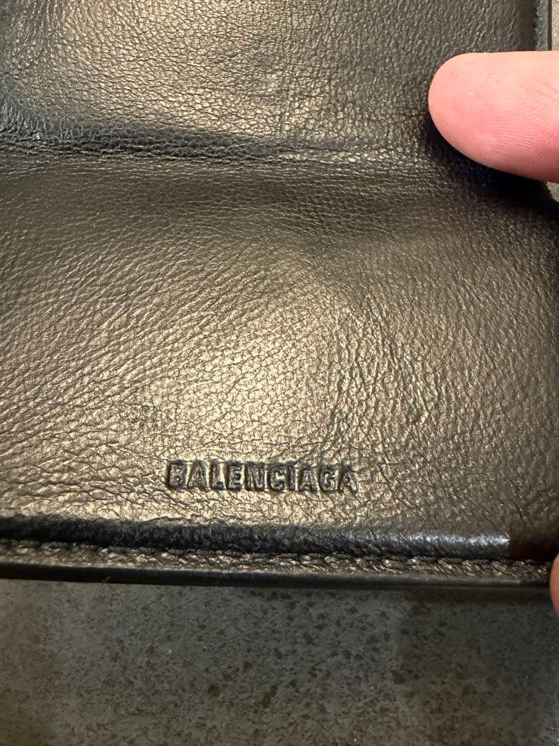 BALENCIAGA 三つ折り財布 ミニウォレット